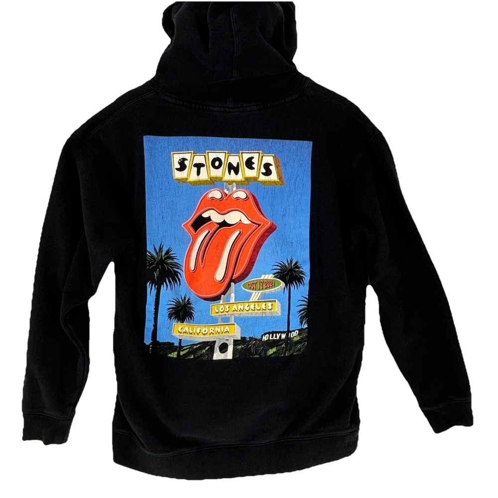 The Rolling Stones Sofi Stadium Hoodie 2021 Tour Event Sweatshirt Size L